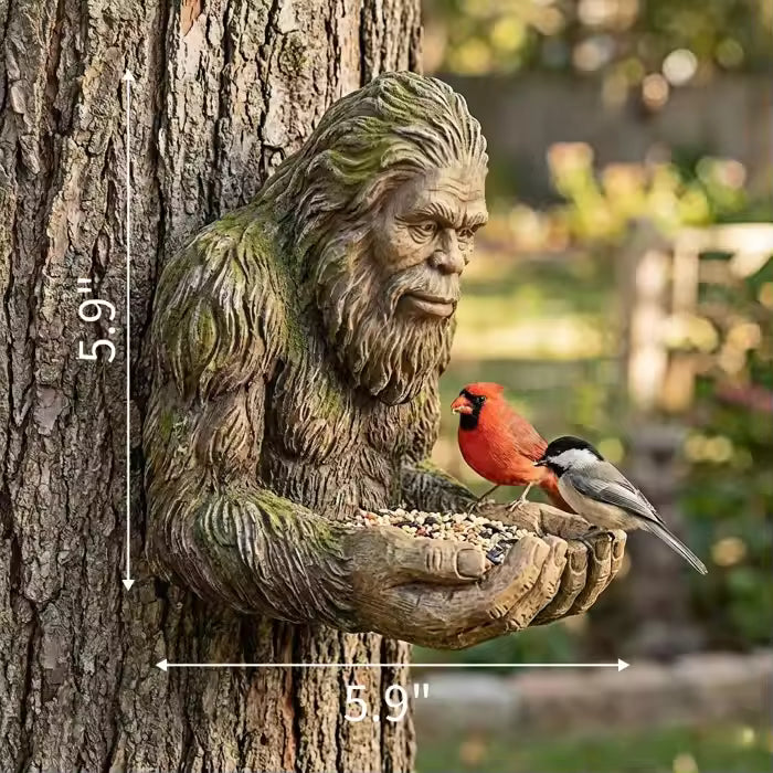 🐦Bigfoot Bird Feeder– Outdoor Resin Decor 🌿