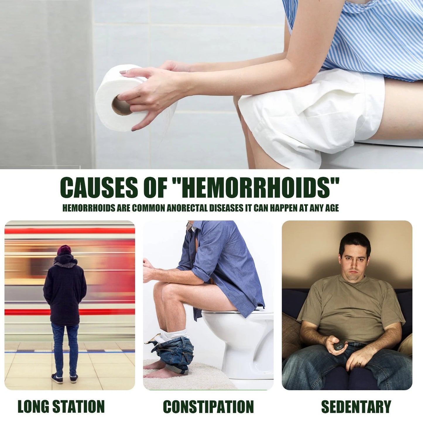 💥Herbal Hemorrhoids Spray - Permanent Removal & No Recurrence