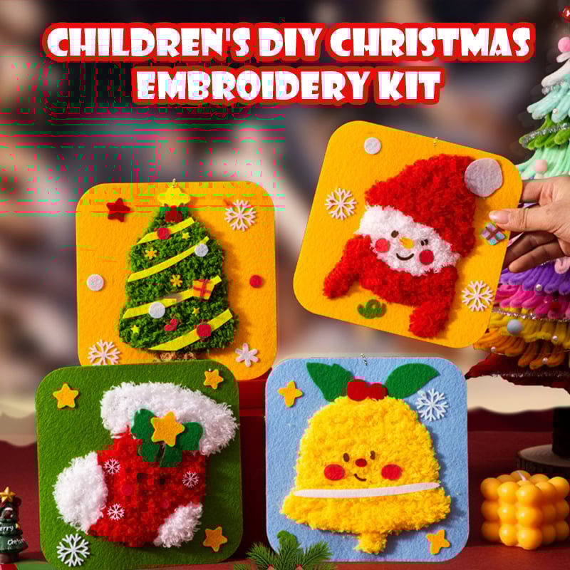 DIY Weihnachtsstickerei-Set