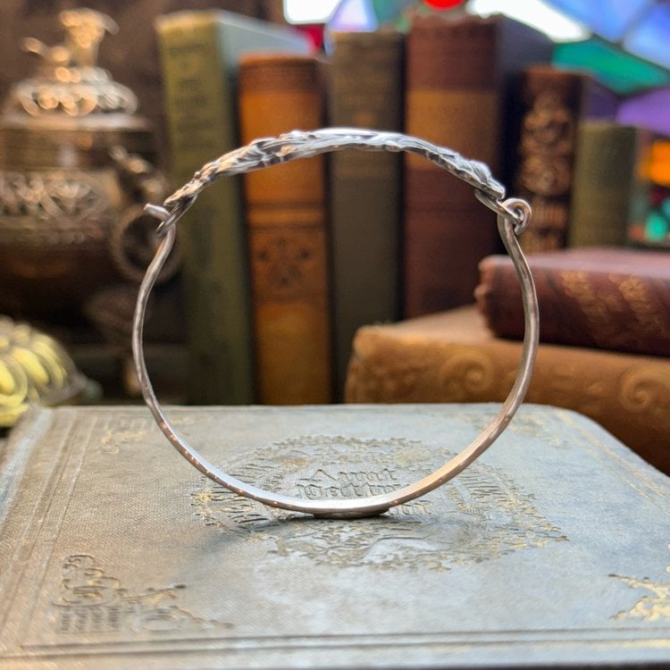 🔥LAST DAY 59% OFF✨Handmade Sterling Spoon Bangle - Crafted from Authentic Vintage Silverware