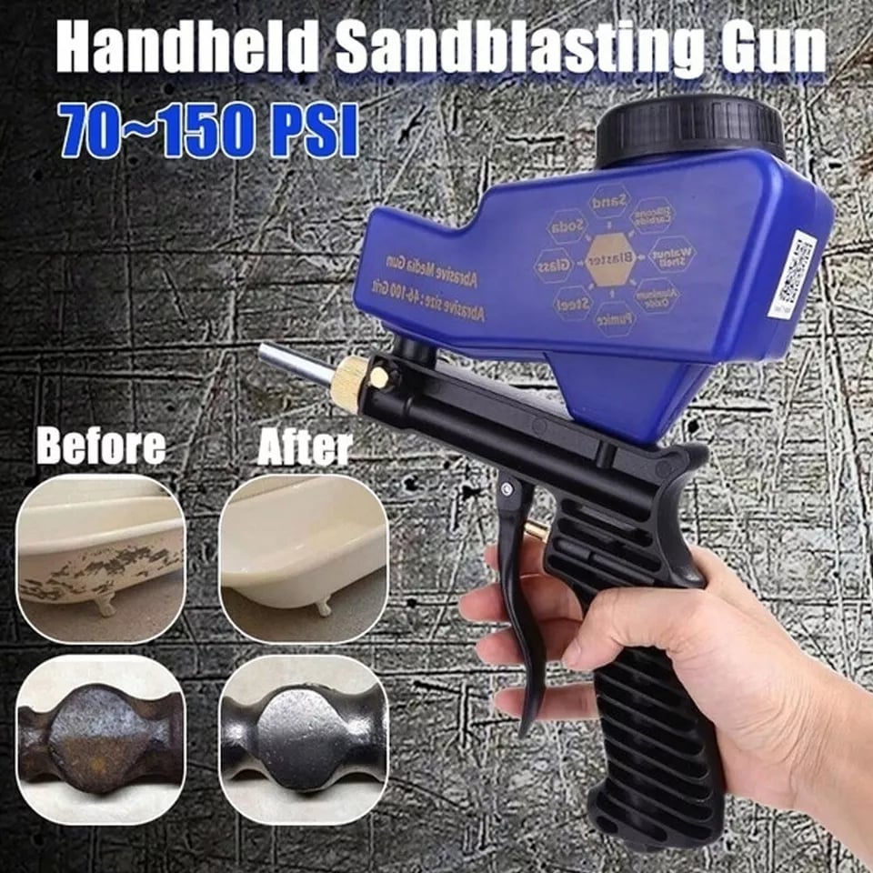 Professional Gravity Sandblasting Tool Set