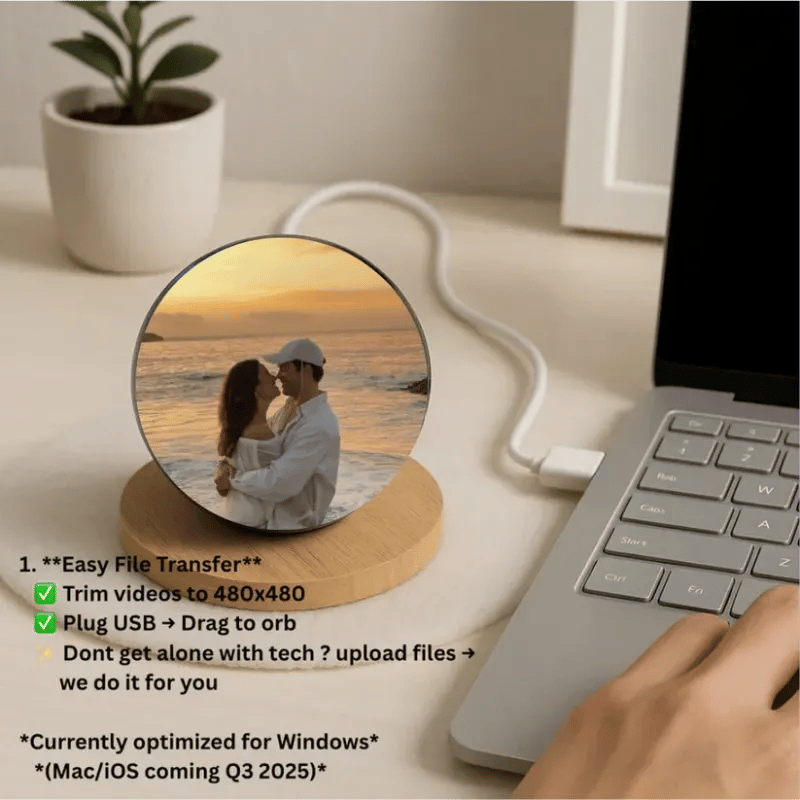 The Magic Crystal Ball — Hold the Breathing Memories in Your Hand.(BUY 2 FREE SHIPPING)