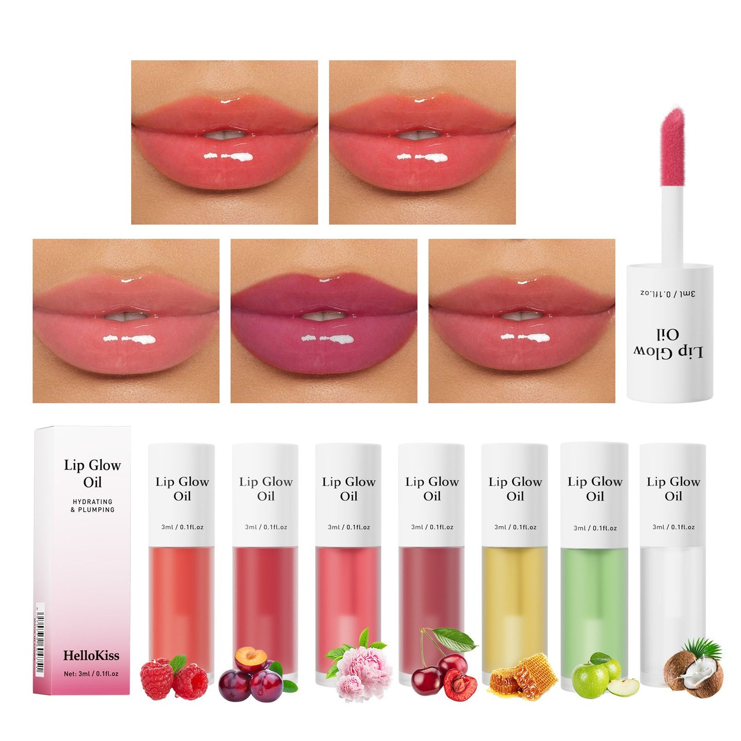 🏆 50K+ SOLD! Almost Gone-⚡💋 Get the Perfect Pout✨Tinted Lip Gloss - Create plump, hydrated lips with a natural glow! 💖