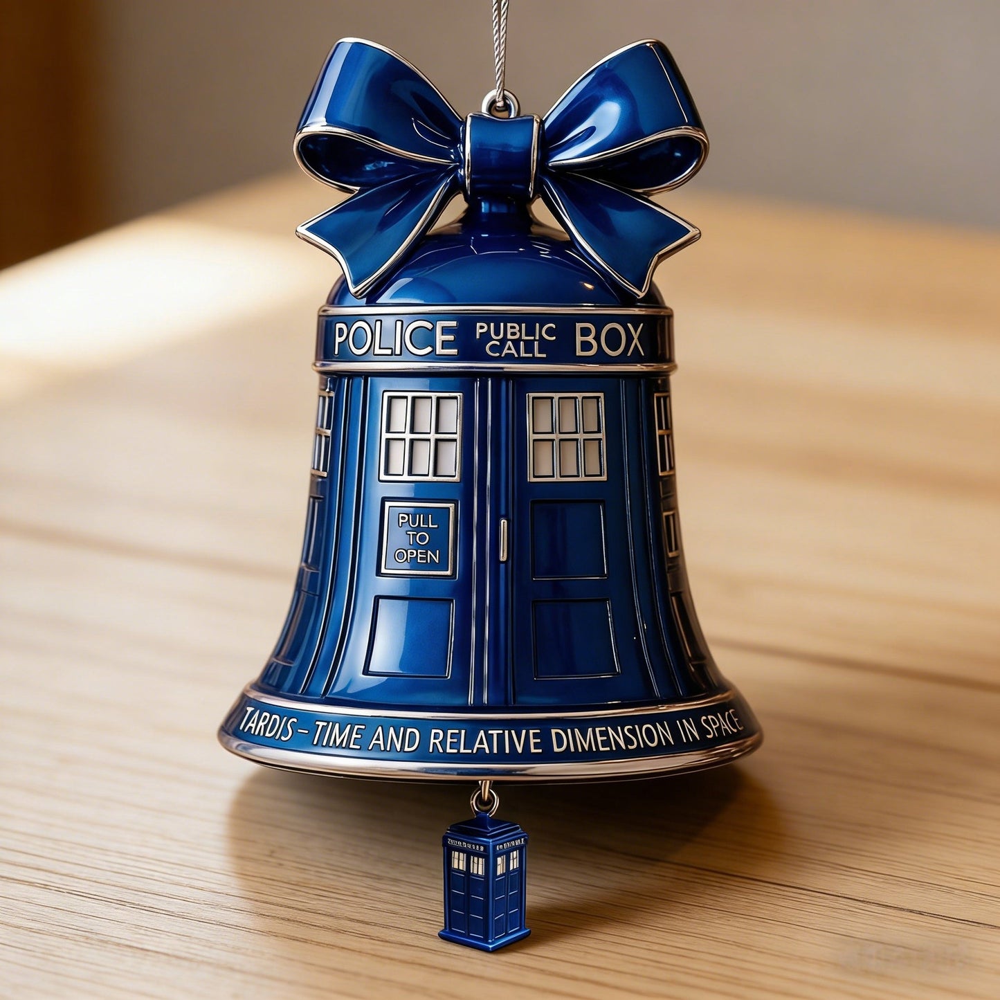 🔥Last Day 50% OFF -🎄TARDIS Bell Ornament