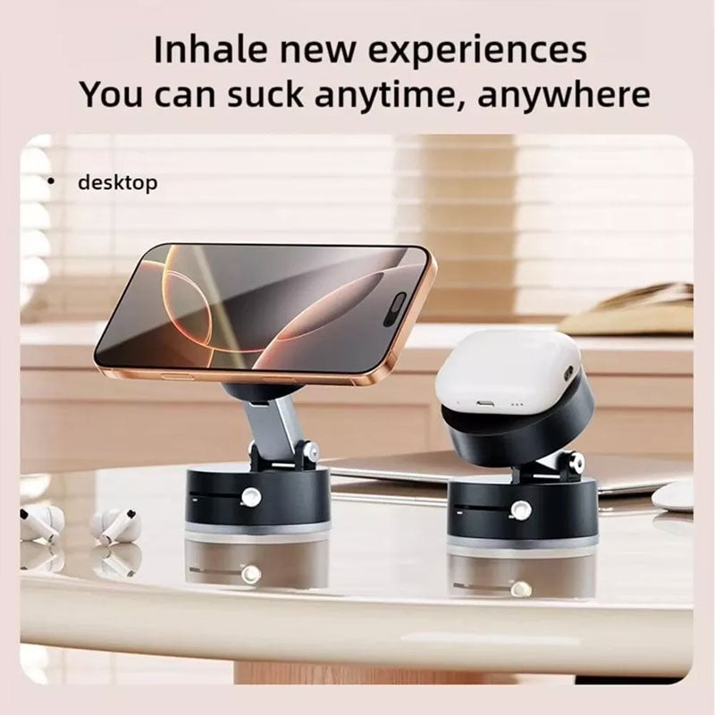 🔥Last Day Promotion - 49% OFF🎁 Vacuum Suction Magnetic Phone Stand