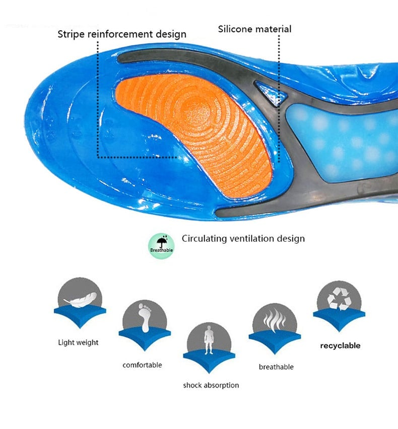 Super Comfortable Adjustable Orthotic Insoles