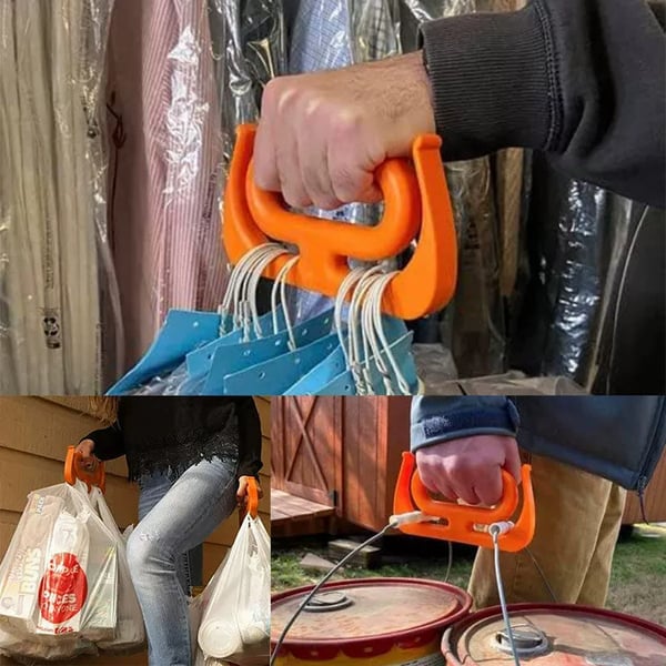 Grocery Bag Carrier Handle Holder - Multi Purpose