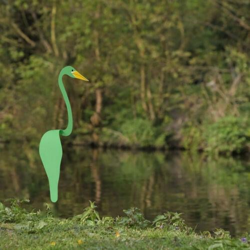 Swirl Bird Garden Art Decoration