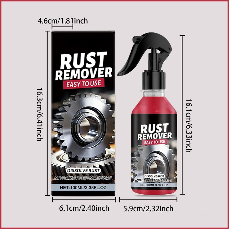 đ„đ„2026 HOT SALE - NANO METAL RUST REMOVER POLISHING SPRAY FOR TOOLS, CARS, BIKES, GRILLS, BOLTS, FIREARMS & MORE