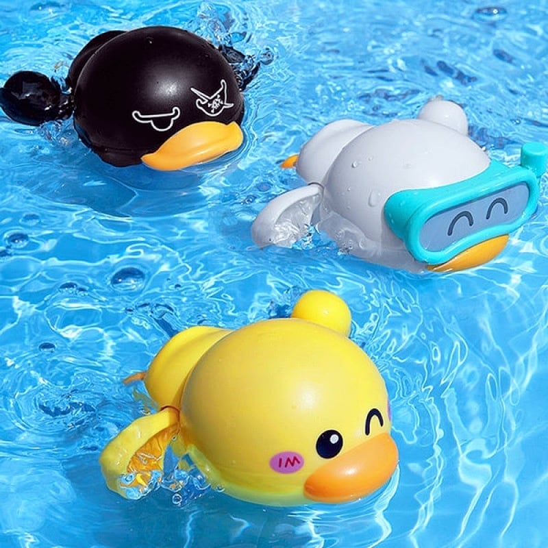 Baby-Badespielzeug Schwimmende Enten (3 Stück)