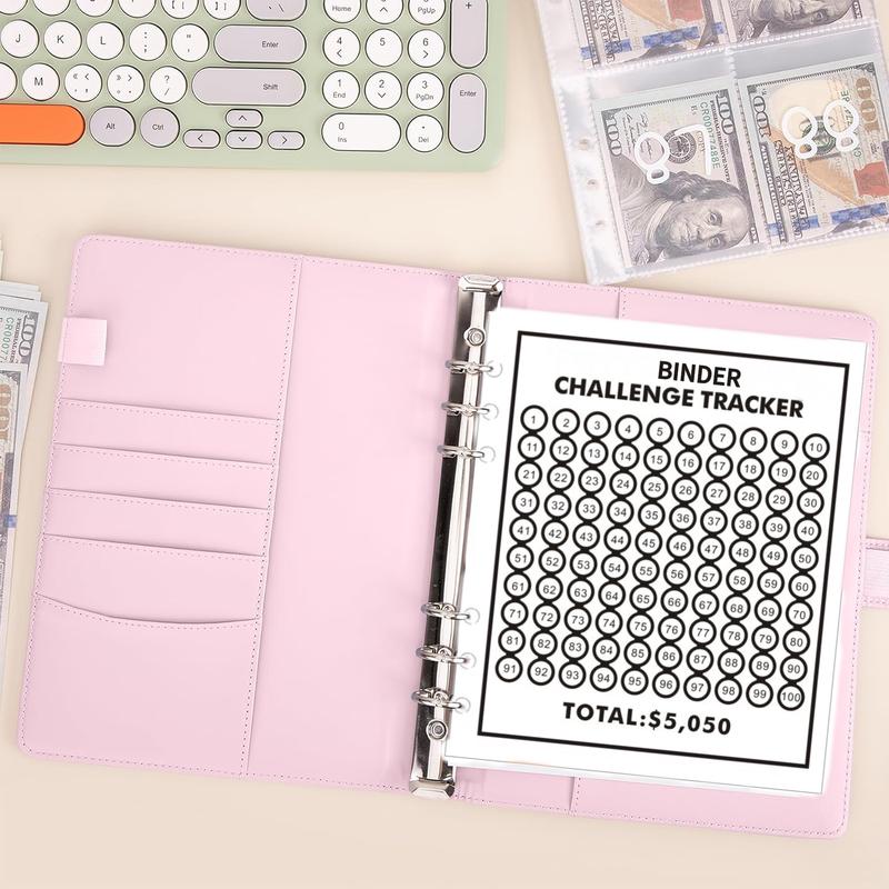 Savings Challenge Savings Book, the fun and easy way to save $5,050