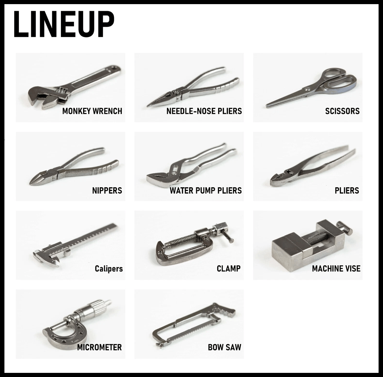 🔥Last Day 57% OFF🧰11 Types Mini Micro Tool Set Collectibles