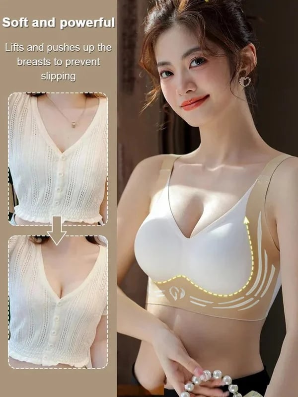 šSuper Gather Bra | Wireless Push-up BrašNo More Sagging Breasts