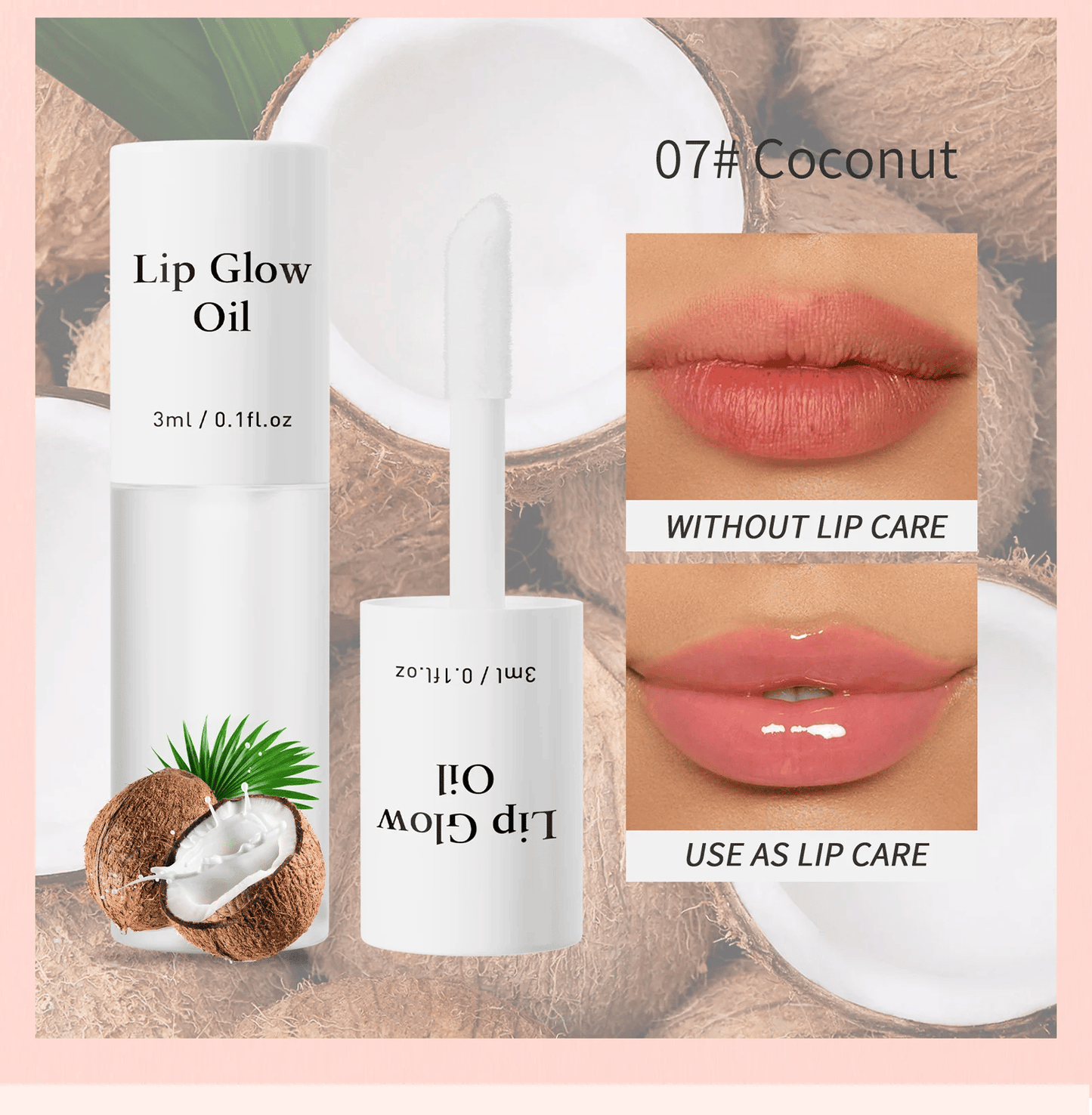 🏆 50K+ SOLD! Almost Gone-⚡💋 Get the Perfect Pout✨Tinted Lip Gloss - Create plump, hydrated lips with a natural glow! 💖