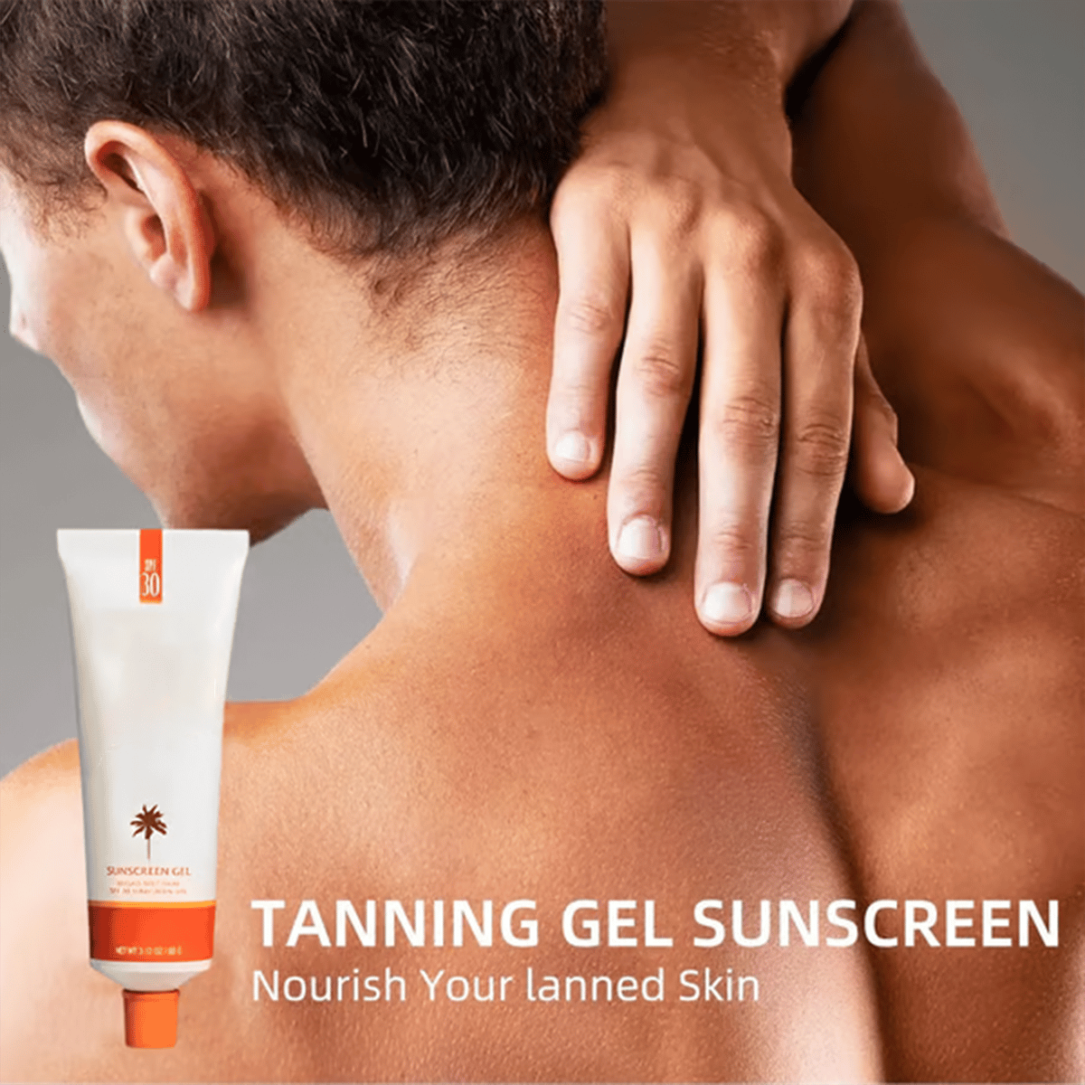 🍊 Orange Tanning Gel SPF 30+