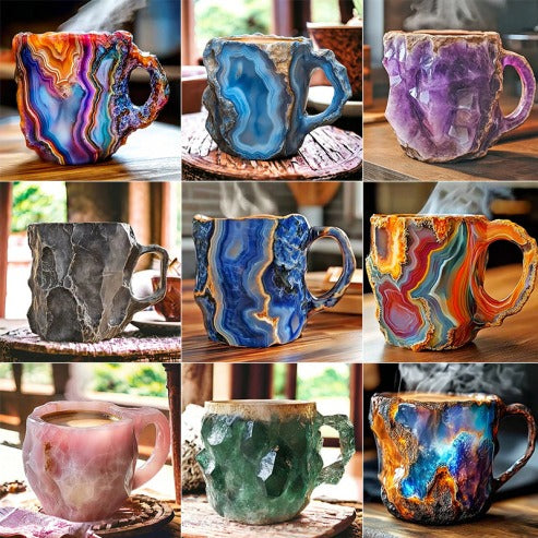 ✨️2025 New Mineral Crystal Coffee Mugs☕