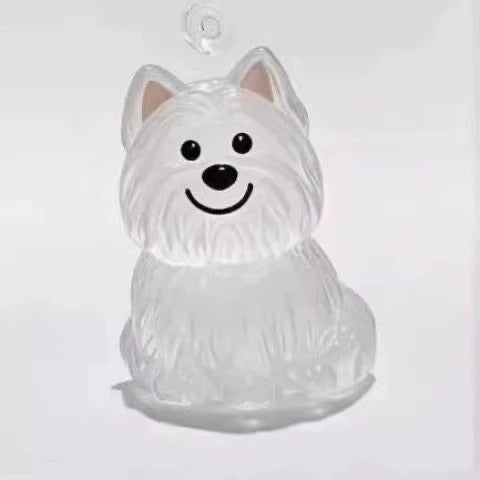 🐶🐱أحدث سلسلة مفاتيح إبداعية شفافة لجمع شعر الكلاب/القطط