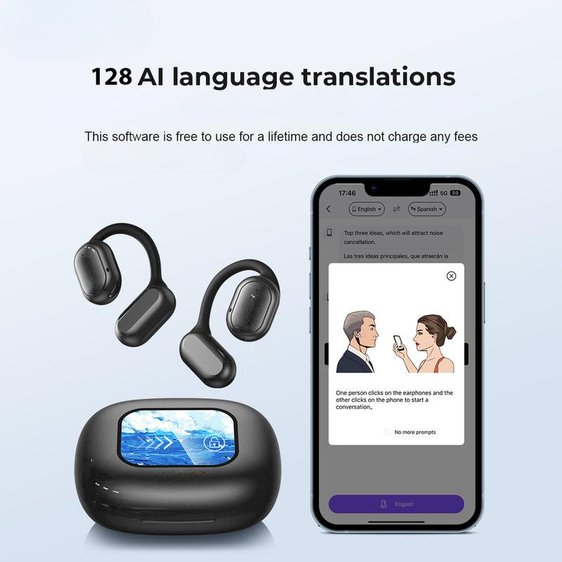🏆#1 Best Seller ⏰LAST DAY 49% OFF 💎AI Translator Earbuds (Fit iOS & Android)