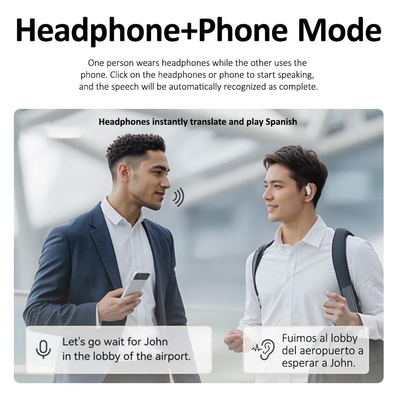 🏆#1 Best Seller ⏰LAST DAY 49% OFF 💎AI Translator Earbuds (Fit iOS & Android)