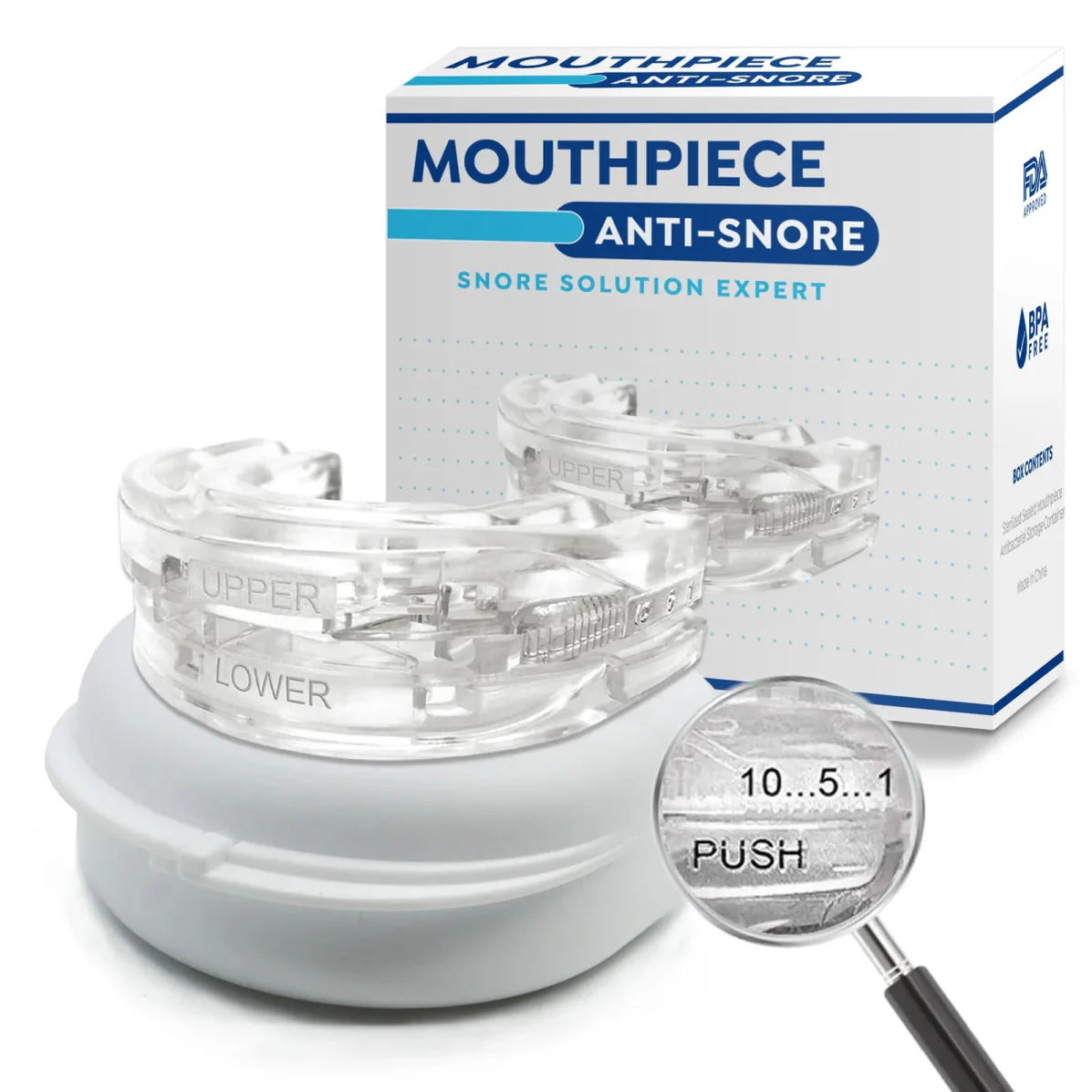 🔥Reusable Anti Snore Mouthpiece🔥Trusted by Doctors👨⚕️