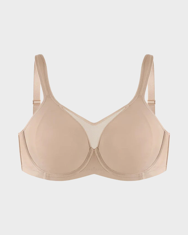 Plus Size Cooling Full Coverage Minimizer Bra.