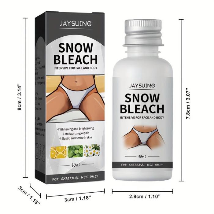 Snow Bleach Body Cream – Brightening & Deodorant for Dark Areas