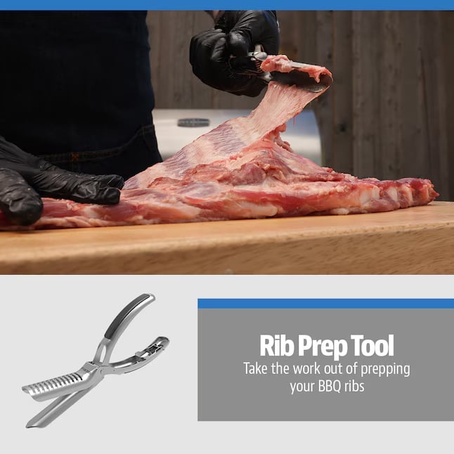 🔥BBQ Rib Skinner – Hochwertiger lebensmittelechter Edelstahl 304