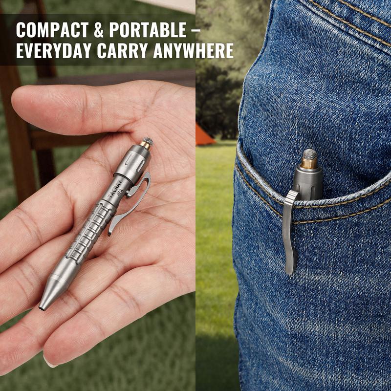 MP1 Multi-Functional Titanium Pen – Ultimate EDC Pocket Tool