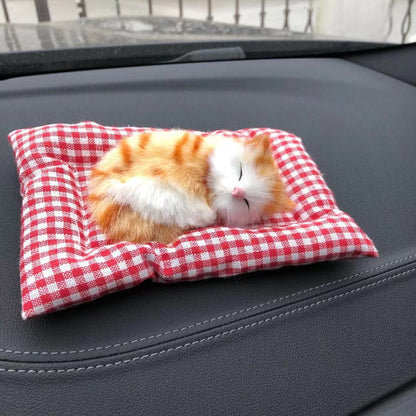 🐱 2026 Must-Have 🚗 Bamboo Charcoal Cat Air Purifier Ornament – Cute Car Decor & Fresh Air Companion ✨