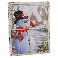Snowman Cardinal Bird