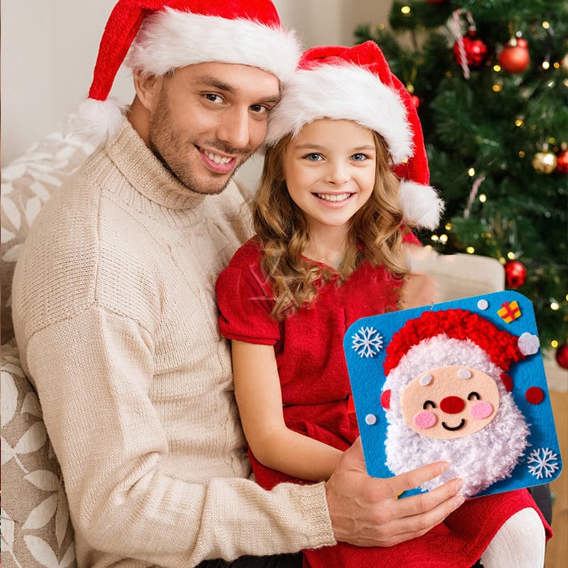 DIY Weihnachtsstickerei-Set