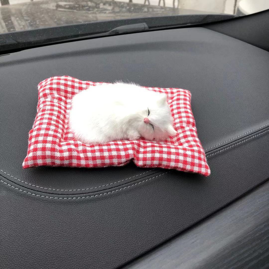 🐱 2026 Must-Have 🚗 Bamboo Charcoal Cat Air Purifier Ornament – Cute Car Decor & Fresh Air Companion ✨