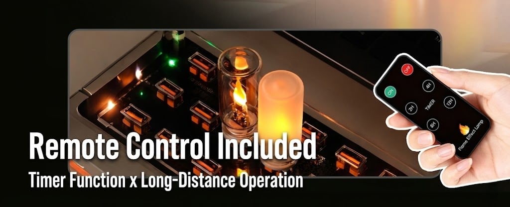 USB Flame Ambiance Light