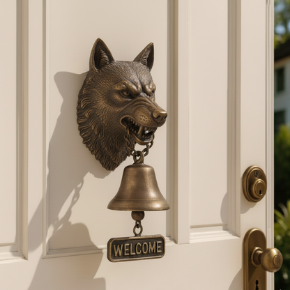 Animal welcome doorbell