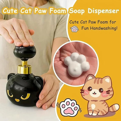 Exclusive Offer💥 Creates Adorable Cat Paw Foam Automatically 🐾💛