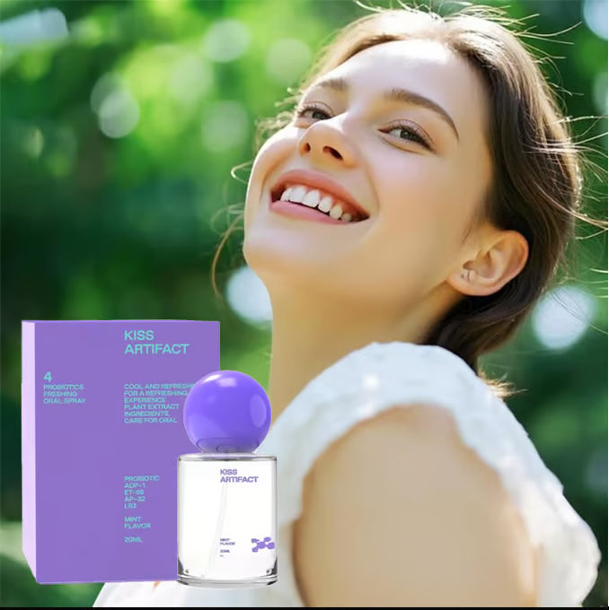 [Dual Delight] Probiotic Oral Spray + Honey Oud Perfume Set