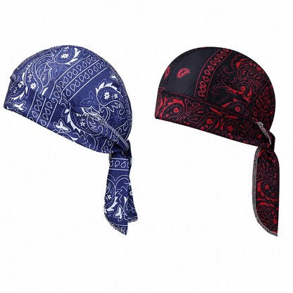 🚵‍♀️ Elastic Sports Cycling Cap – Sweatproof UV Protection Outdoor Hat
