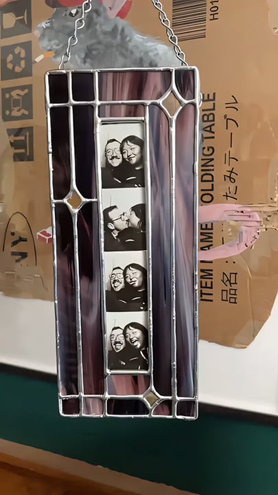✨Handmade Stained Acrylic Photobooth Frame