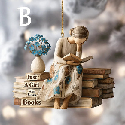 🔥LAST DAY 50% OFF - 🎄📚Reader Christmas Decoration