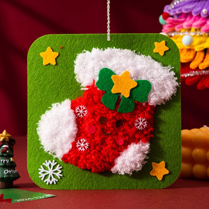 DIY Weihnachtsstickerei-Set
