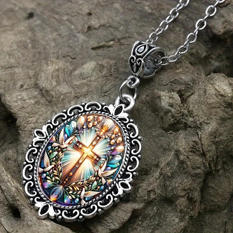 Christmas Nativity Pendant - Faithfulm Anniversary Limited