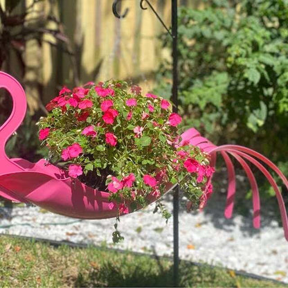 Final Inventory 70% OFF🦩Bright Colorful Bird Hanging Planter Yard Decor