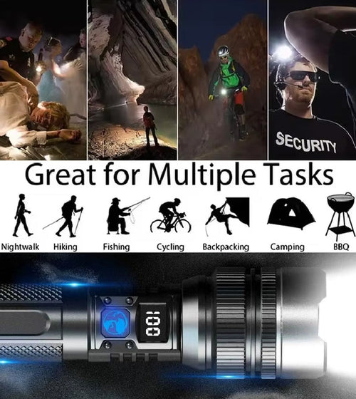 🔥 2025 The Ultimate Survival Flashlight