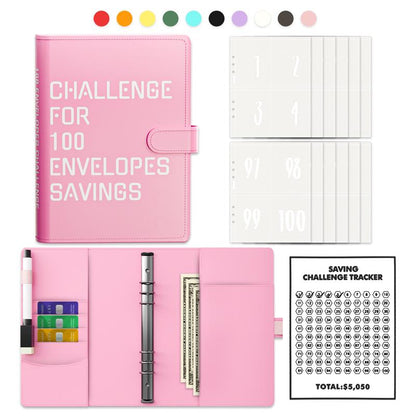 Savings Challenge Savings Book, the fun and easy way to save $5,050