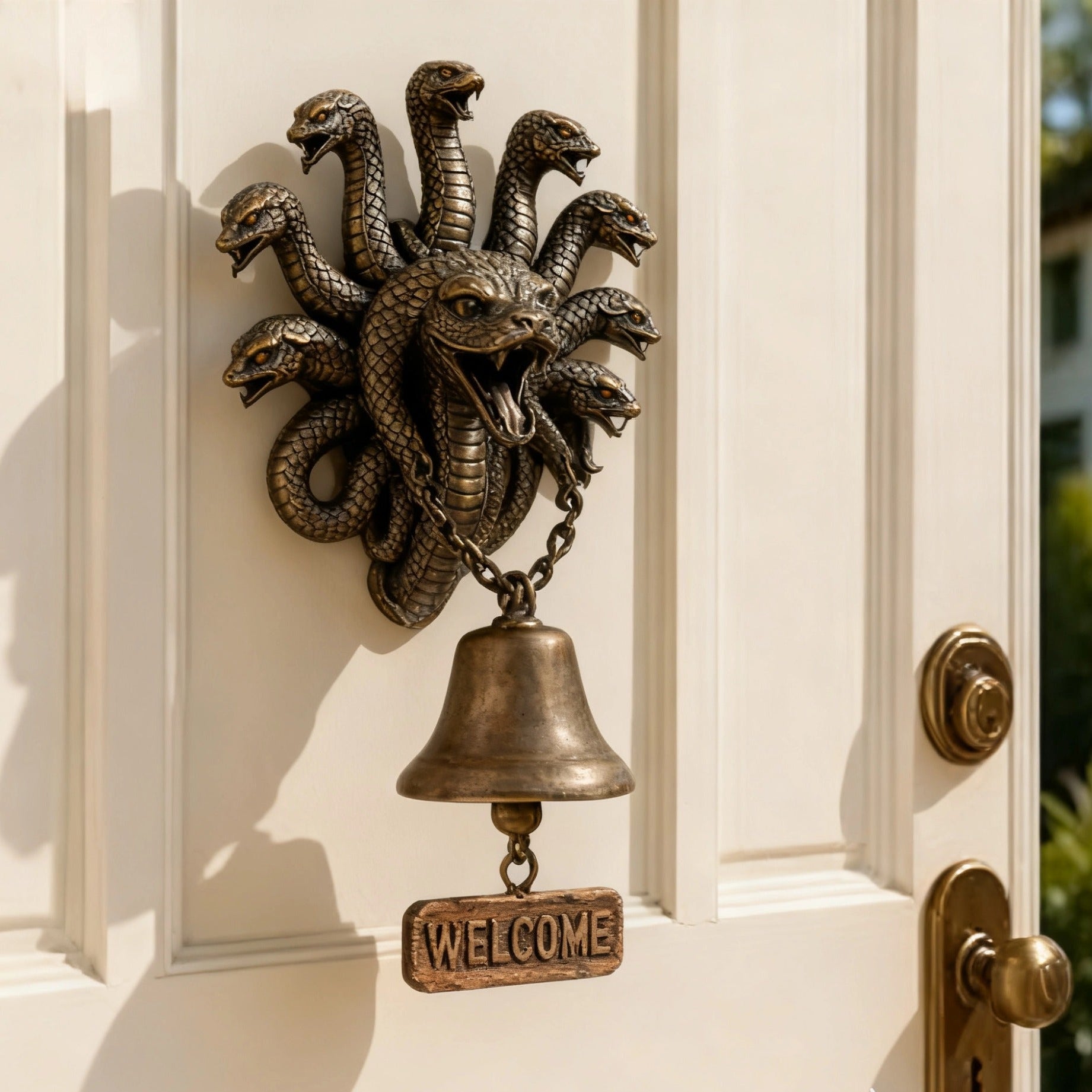 Animal welcome doorbell