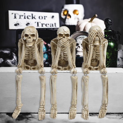 Last day 50% OFF- Halloween Decor (Set of 3 Skeleton)