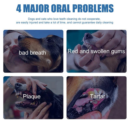 🐶🦷 Pet Oral Care Foam – Removes Odors & Promotes Healthy Teeth and Gums 🪥