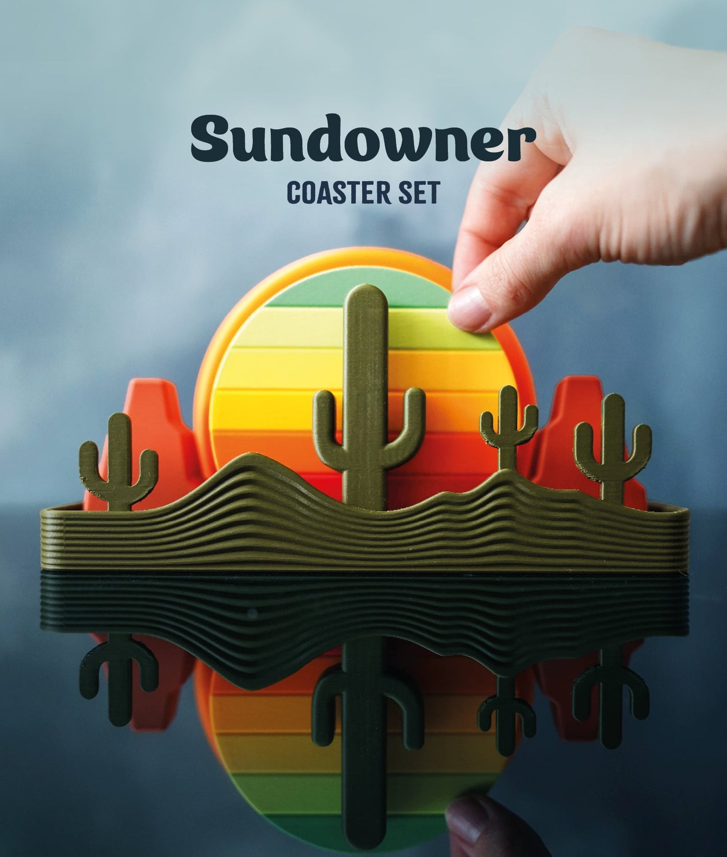 SUNDOWNER Untersetzer-Set