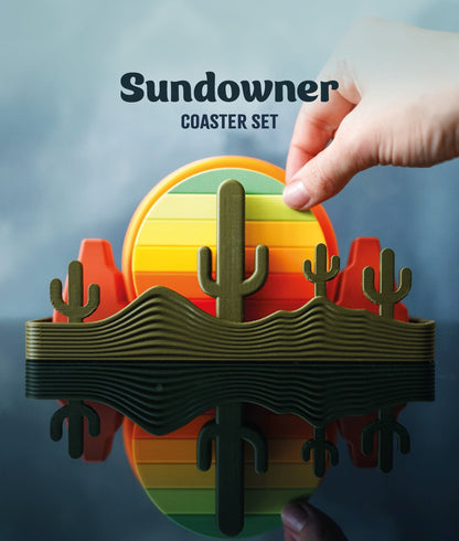 SUNDOWNER Untersetzer-Set