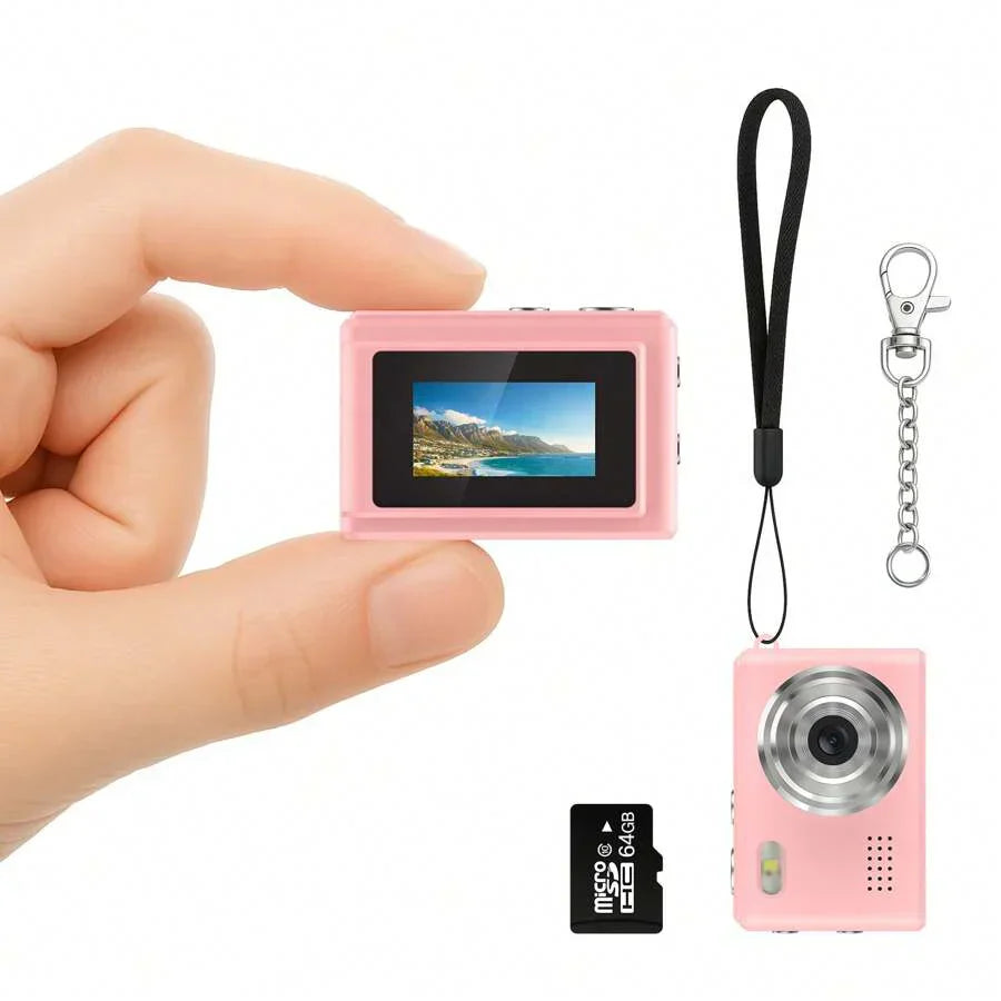 Ultraportable Minikamera für Reisen/Vlog/Nachtaufnahmen (1080P HD)
